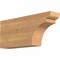 Ekena Millwork Yorktown Smooth Rafter Tail, Western Red Cedar, 3 1/2"W x 8"H x 18"L RFT04X08X18YOR00SWR - alternate 1